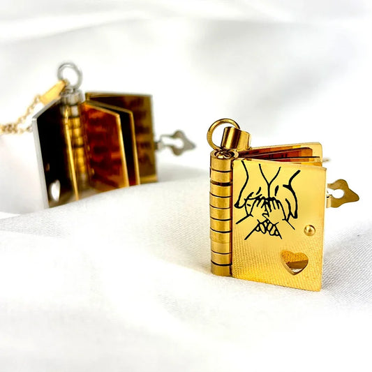 Always With You – Keepsake Book Necklace