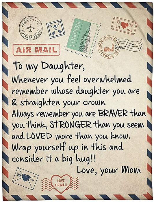 Forever Hug™ – To My Daughter Blanket