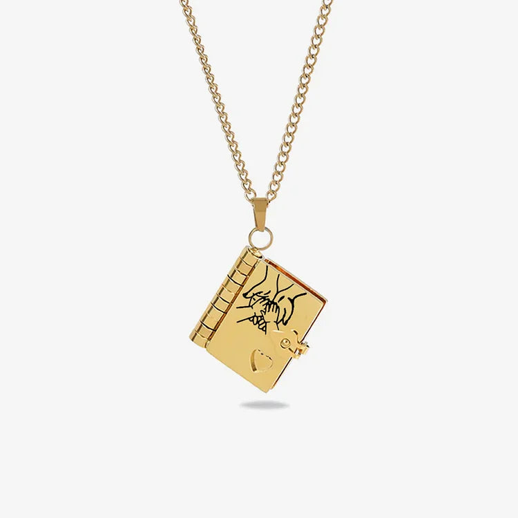 Always With You – Keepsake Book Necklace