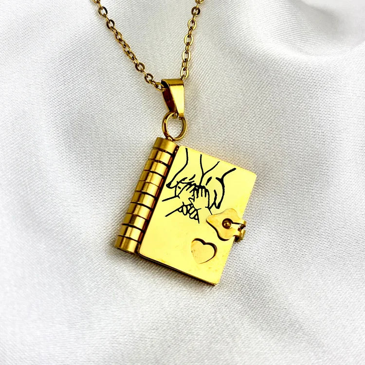 Always With You – Keepsake Book Necklace