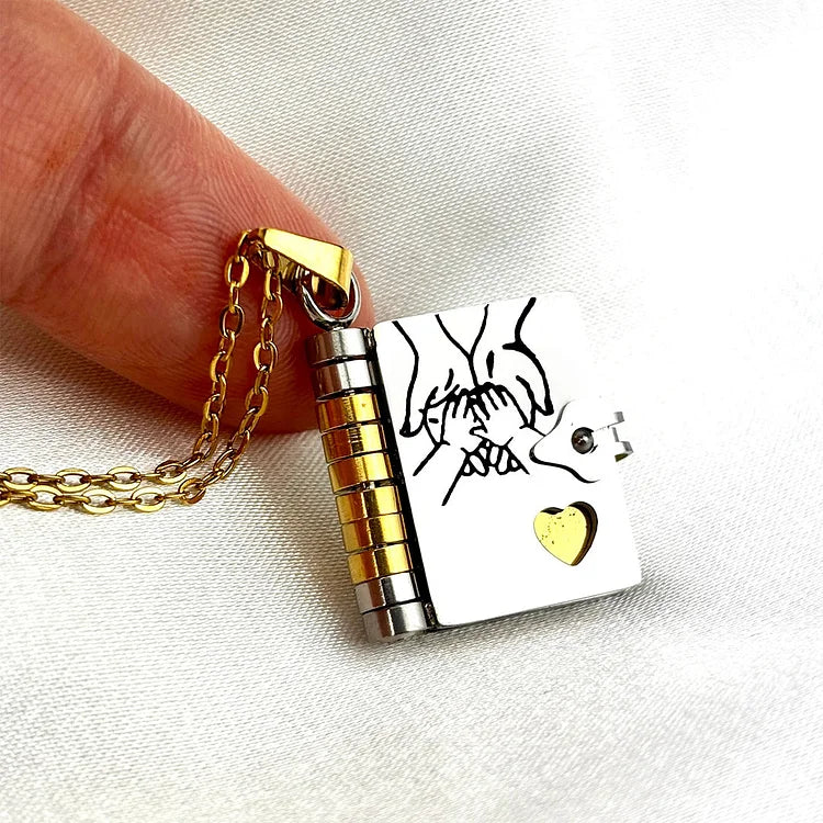 Always With You – Keepsake Book Necklace