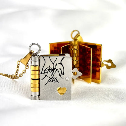 Always With You – Keepsake Book Necklace