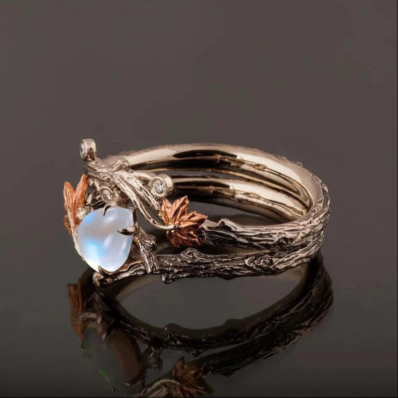 Adjustable Fallen Leaf Ring