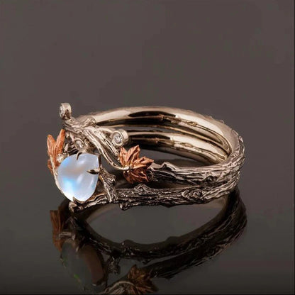 Adjustable Fallen Leaf Ring