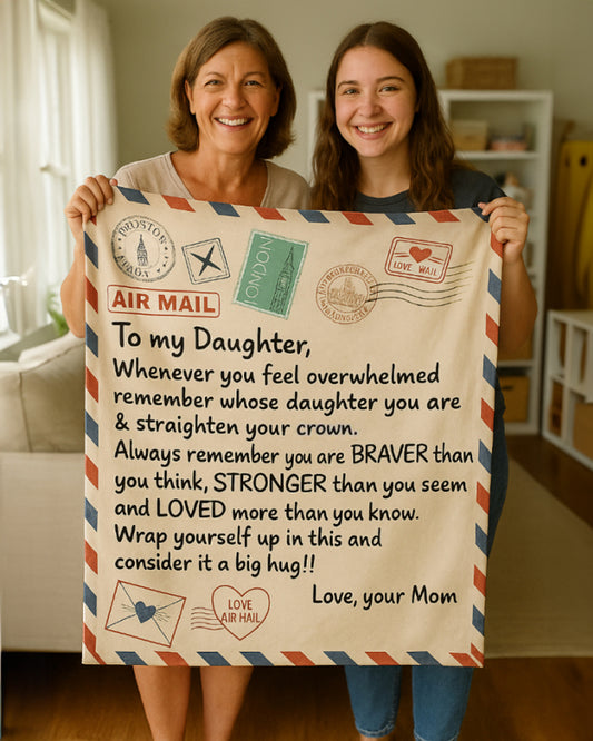 Forever Hug™ – To My Daughter Blanket